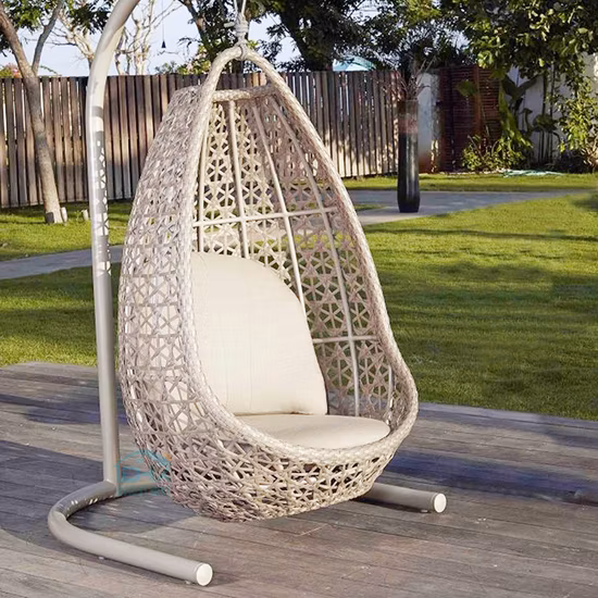 Garden Swing, Hammock Hanging Chair with Tassel, Nest Swing, Basket Swing