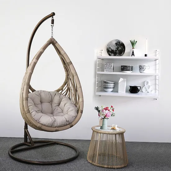Garden Swing, Hammock Hanging Chair with Tassel, Nest Swing, Basket Swing